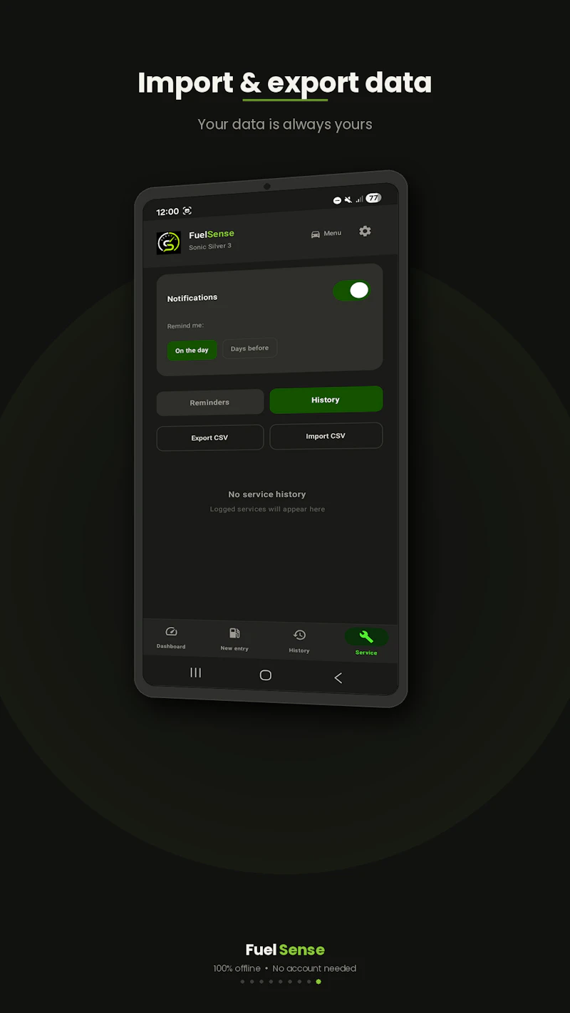 FuelSense screenshot 7