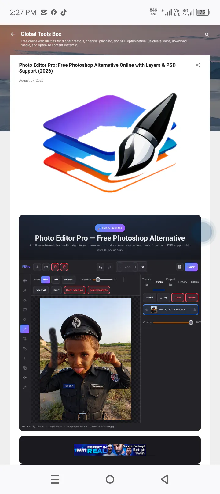 Photo Editor Pro gallery image