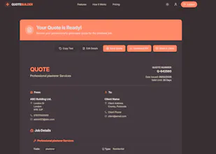 Quote Builder - Professional PDF Quotes gallery image