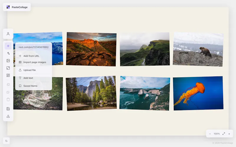 PasteCollage screenshot 1