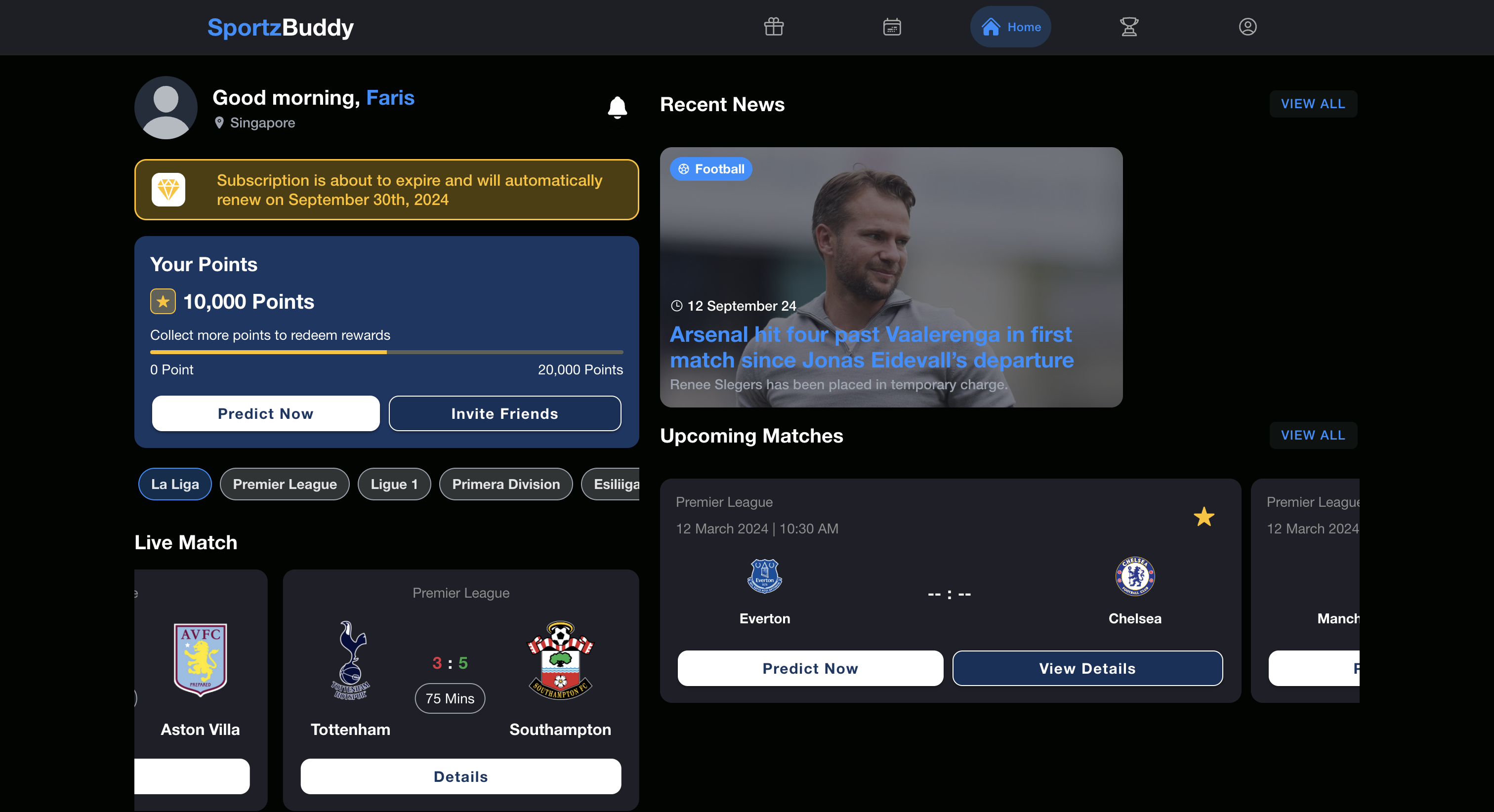SportZbuddy - 올인원 스포츠 동반자-먼저 줄을 서십시오! 미디어 1