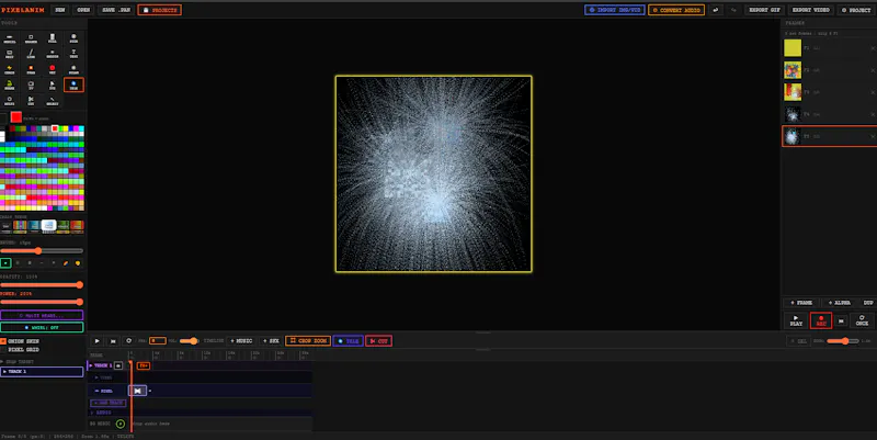 OldSchool Video and image edit. JS HTML5 screenshot 4