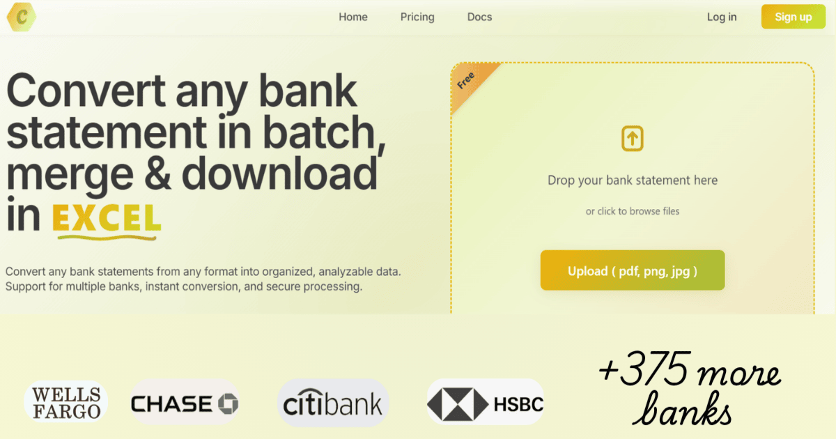 Bank Statement Converter gallery image