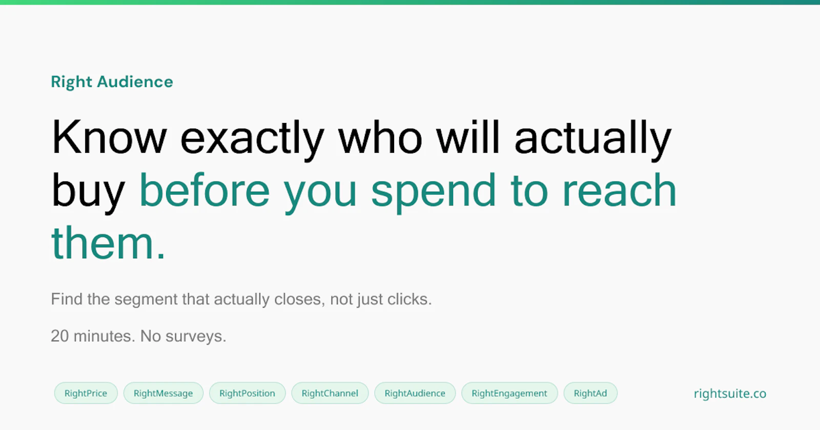 Right Audience screenshot 1