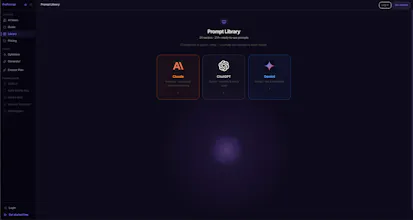 ProPrompt β Professional prompts. gallery image