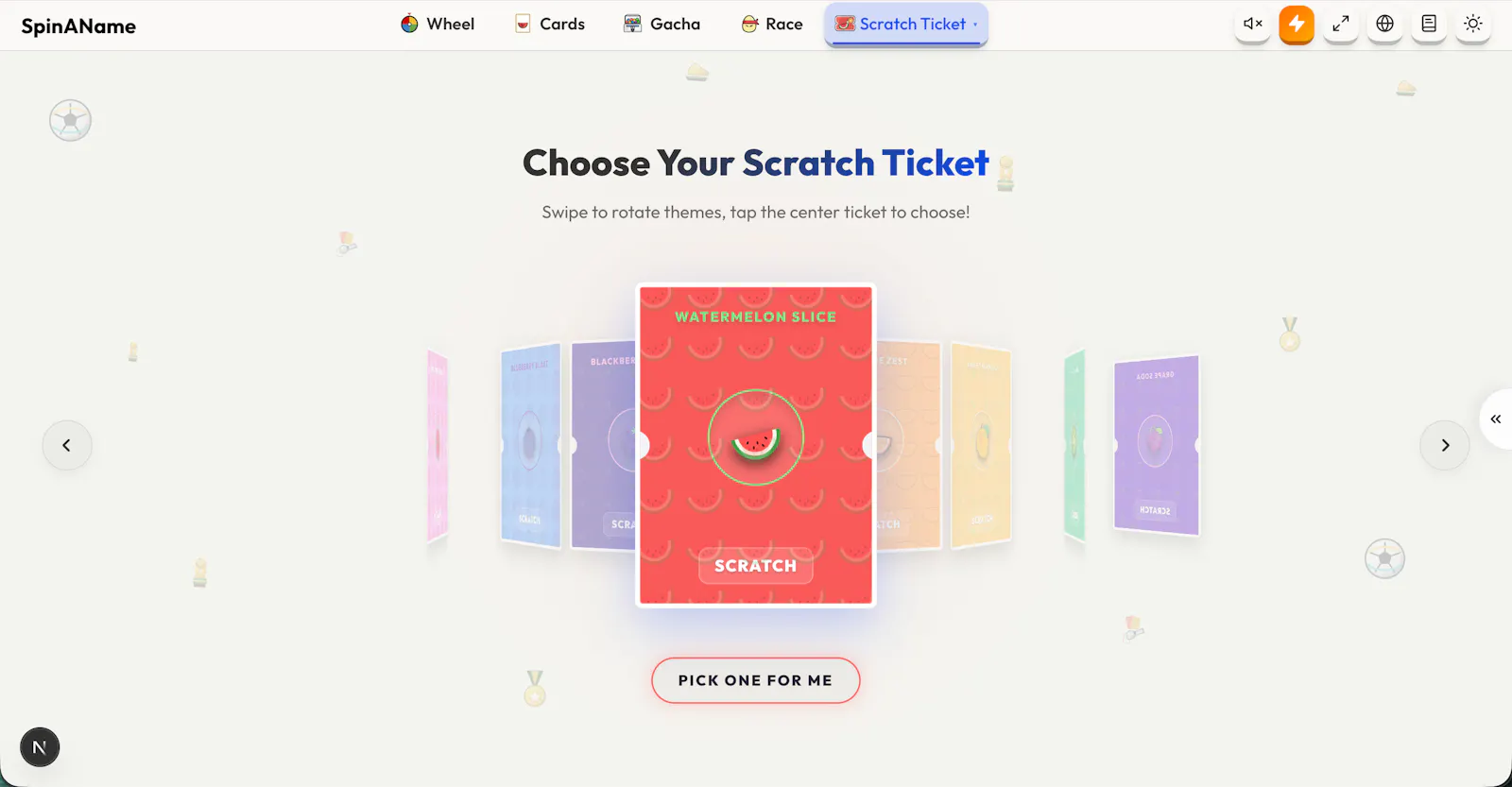 SpinAName screenshot 1