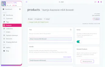 SHELF CMS gallery image