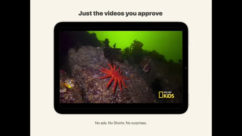 Visor: Parent-Approved YouTube screenshot 1 (video preview)