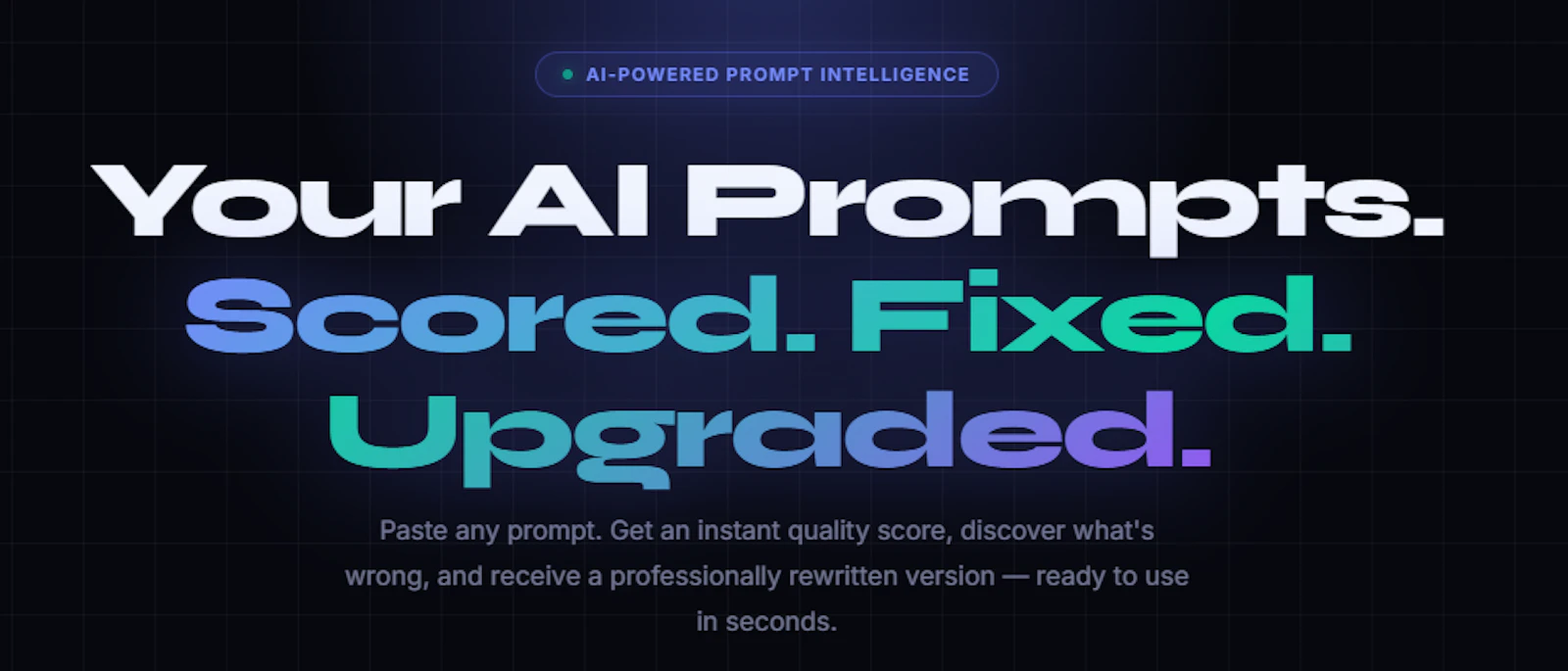 PromptIQ screenshot 1