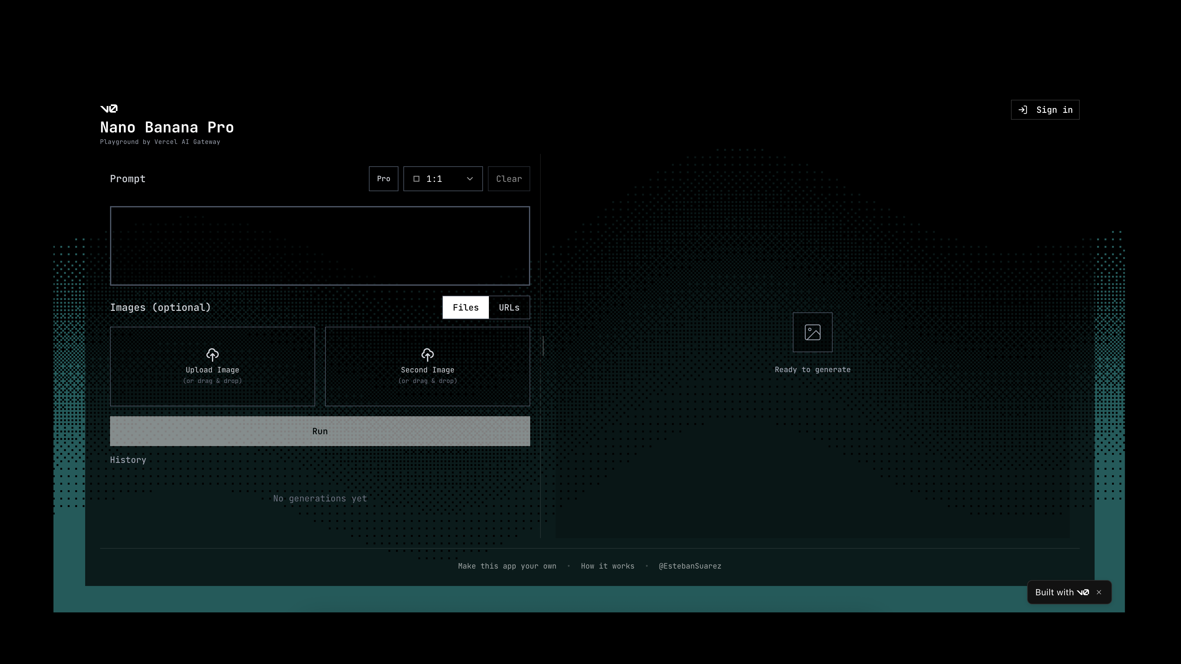 Nano Banana Playground gallery image
