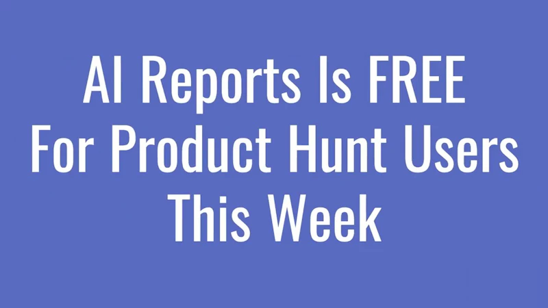 OrcaSheets AI Reports screenshot 1 (video preview)