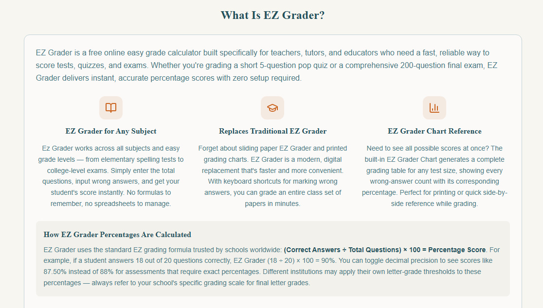 EZ Grader gallery image