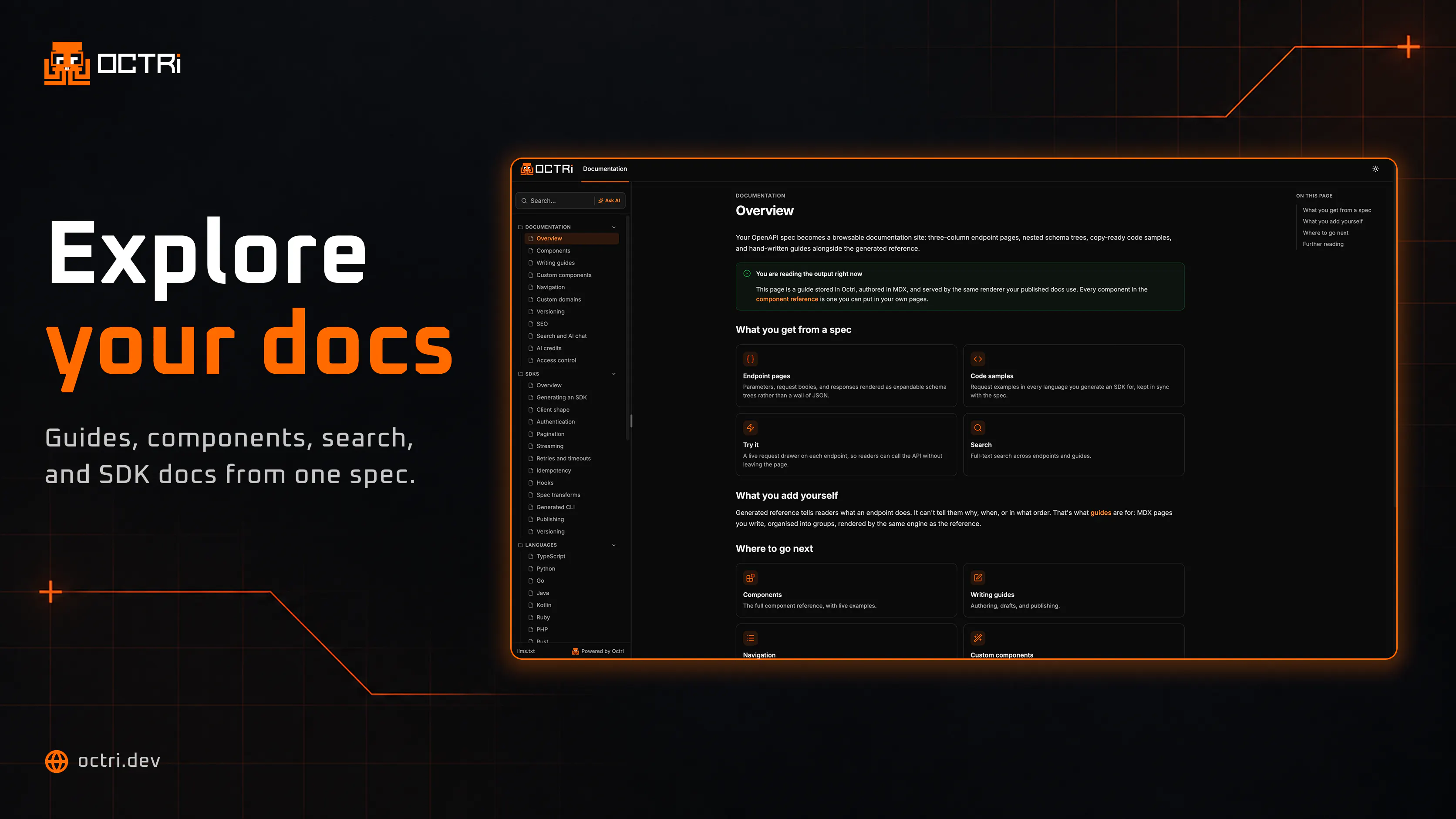Octri.dev screenshot 4