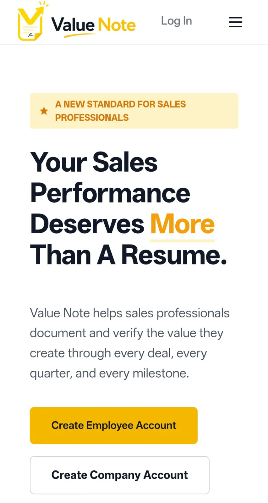 Value Note gallery image