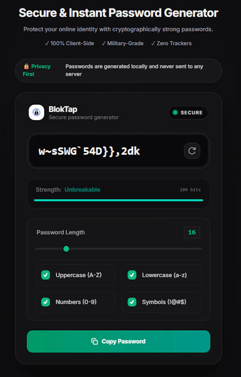 BlokTap screenshot 1