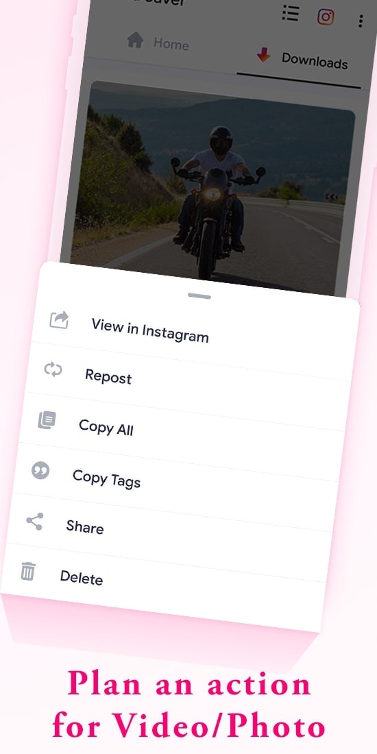 Video downloader for Insta gallery image