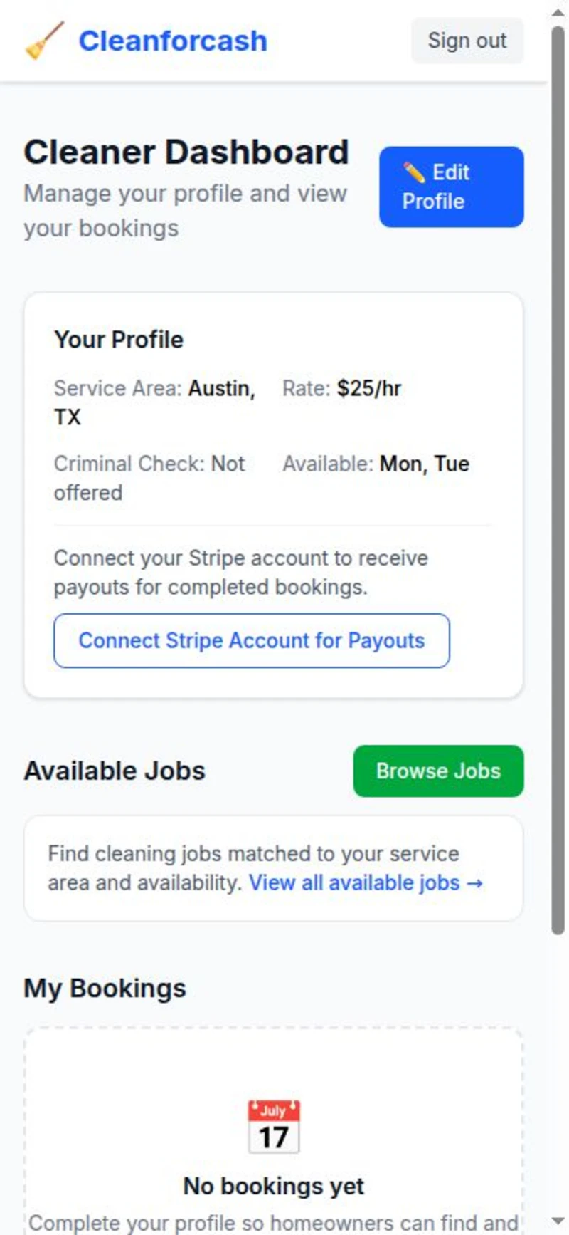 cleanforcash screenshot 2