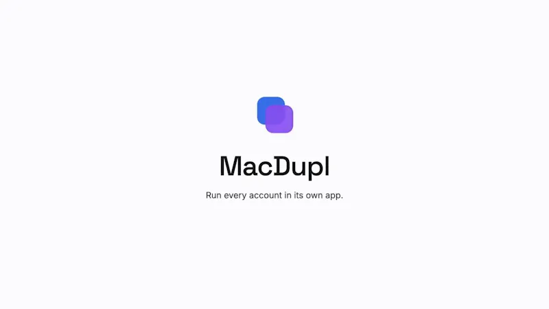 MacDupl screenshot 1 (video preview)