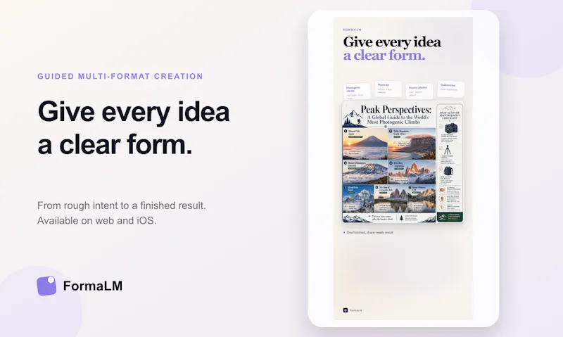 FormaLM screenshot 1