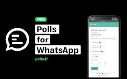 Polls for WhatsApp media 1