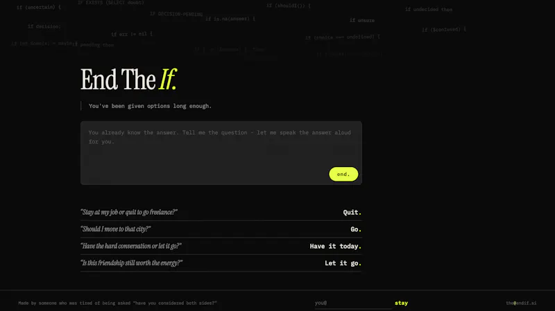 endif.ai screenshot 1