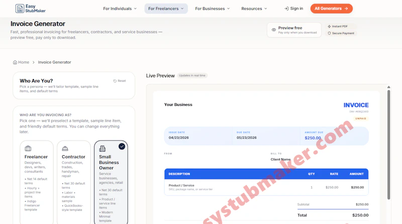 EasyStubMaker screenshot 5