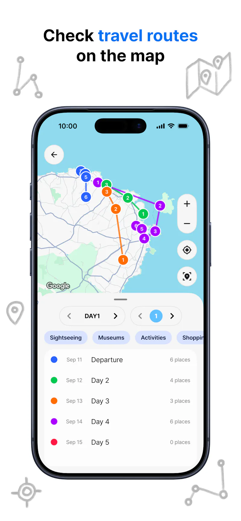 Somewhere: Trip & Expense Planner screenshot 2