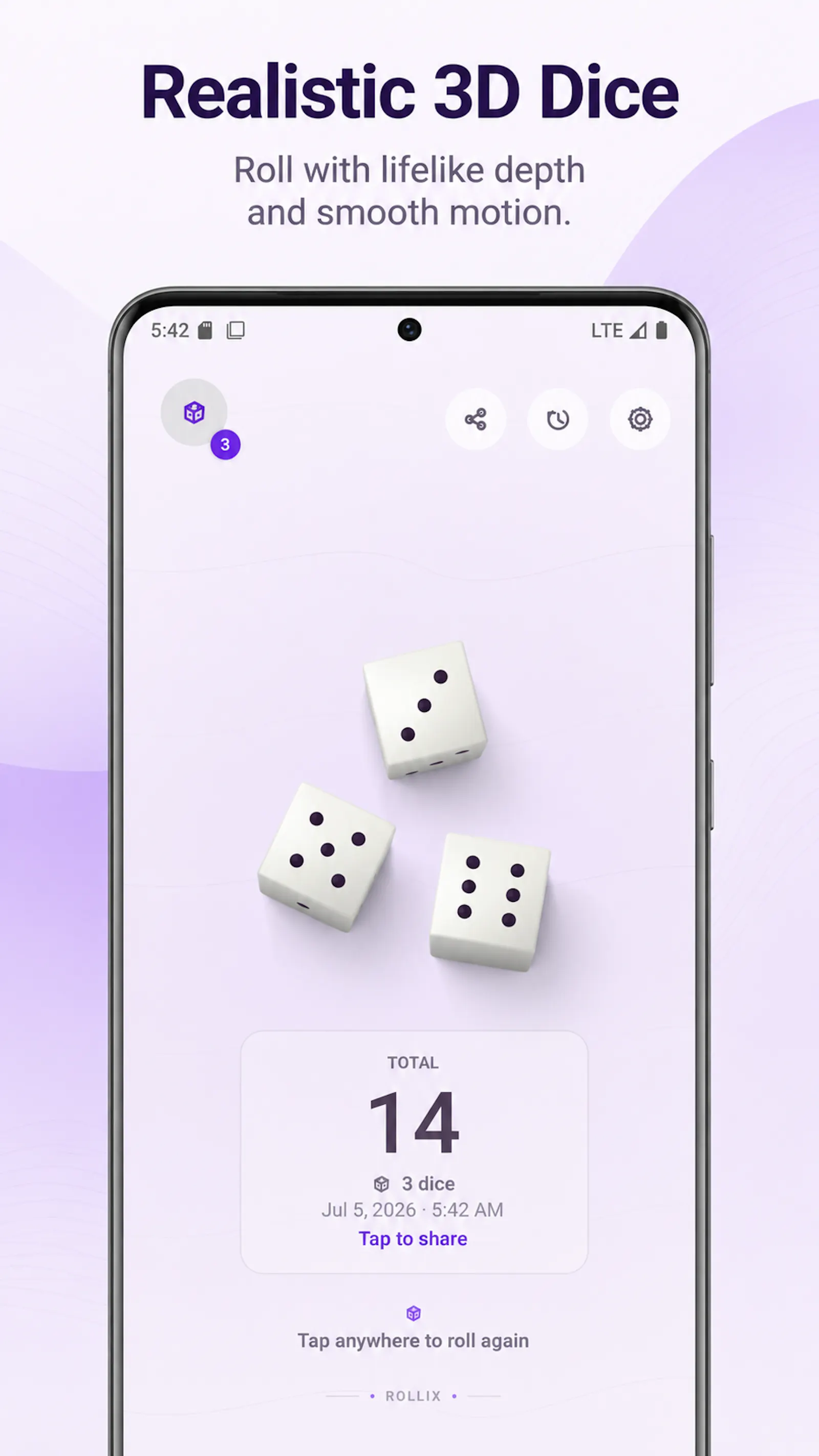 Rollix Dice screenshot 3