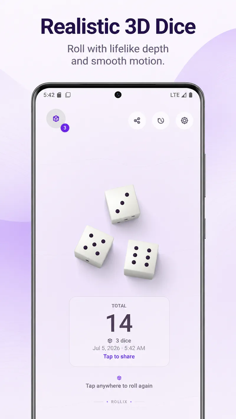 Rollix Dice screenshot 3