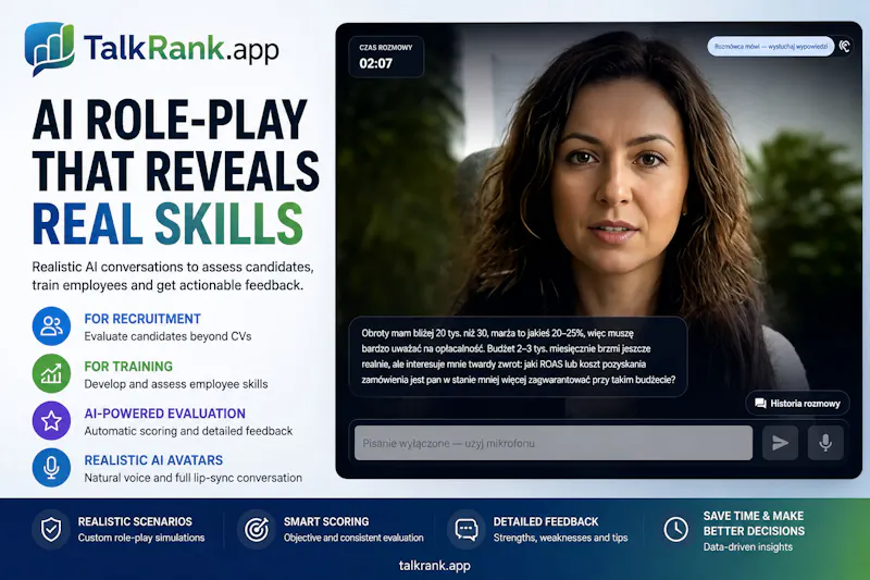 Talkrank.app screenshot 2