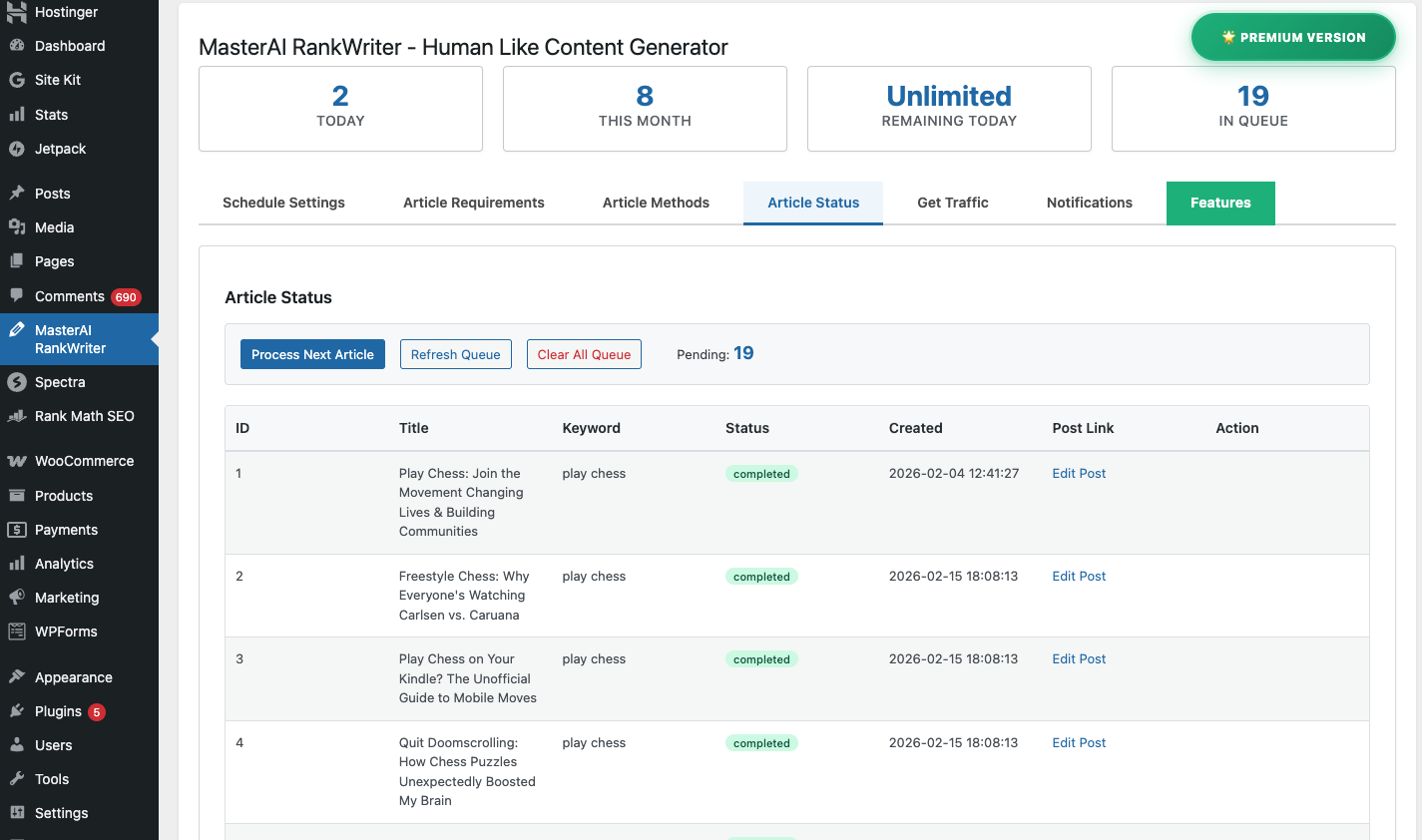 MasterAI- RankWriter Pro media 6