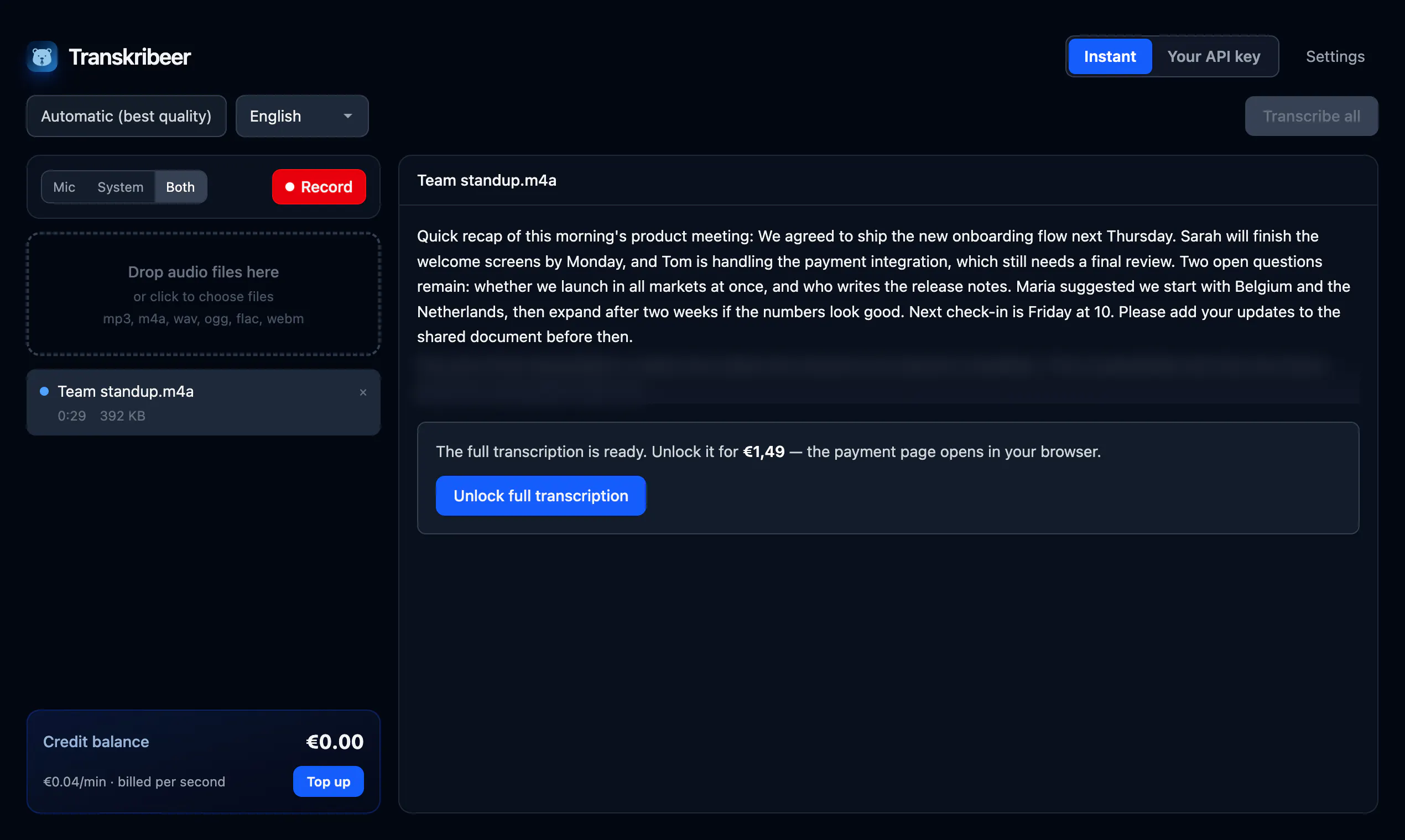 Transkribeer 2.0 gallery image