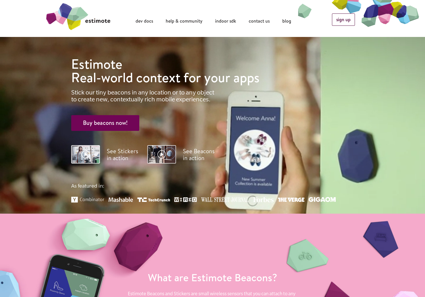 Estimote Beacons