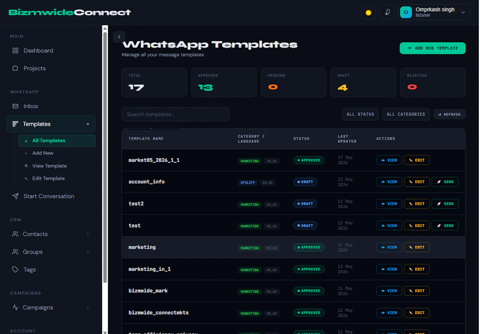Bizmwide Connect screenshot 3