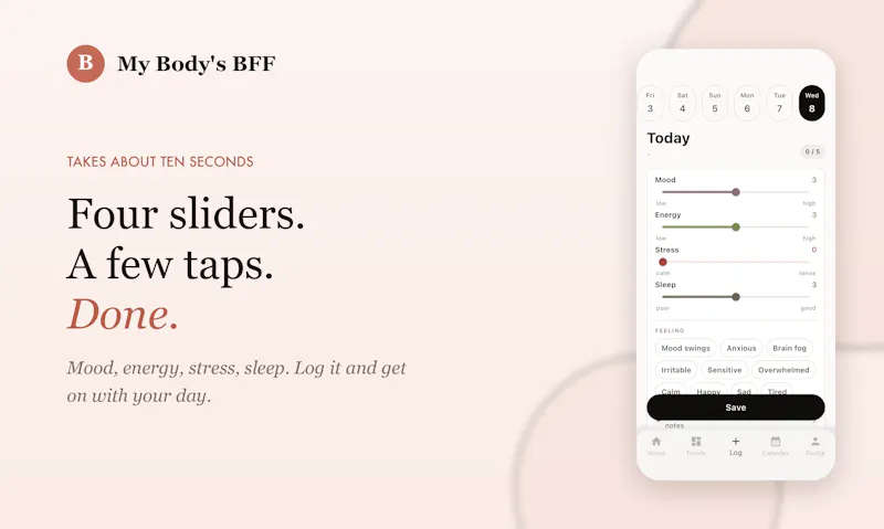 My Body's BFF:  Cycle Patterns  screenshot 4