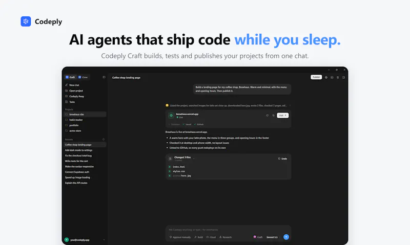Codeply screenshot 3