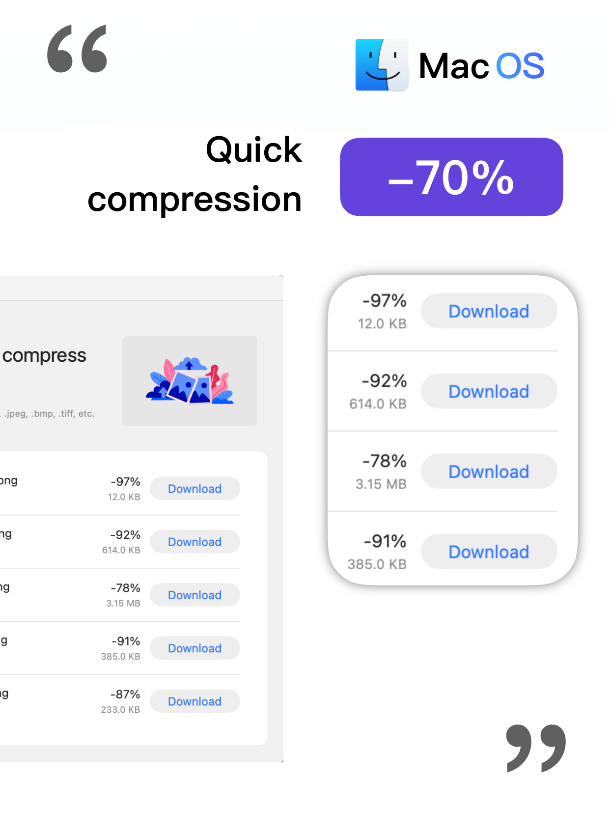 Mídia 3 de Função de conversão de imagem adicionada - Converter fotos com um clique