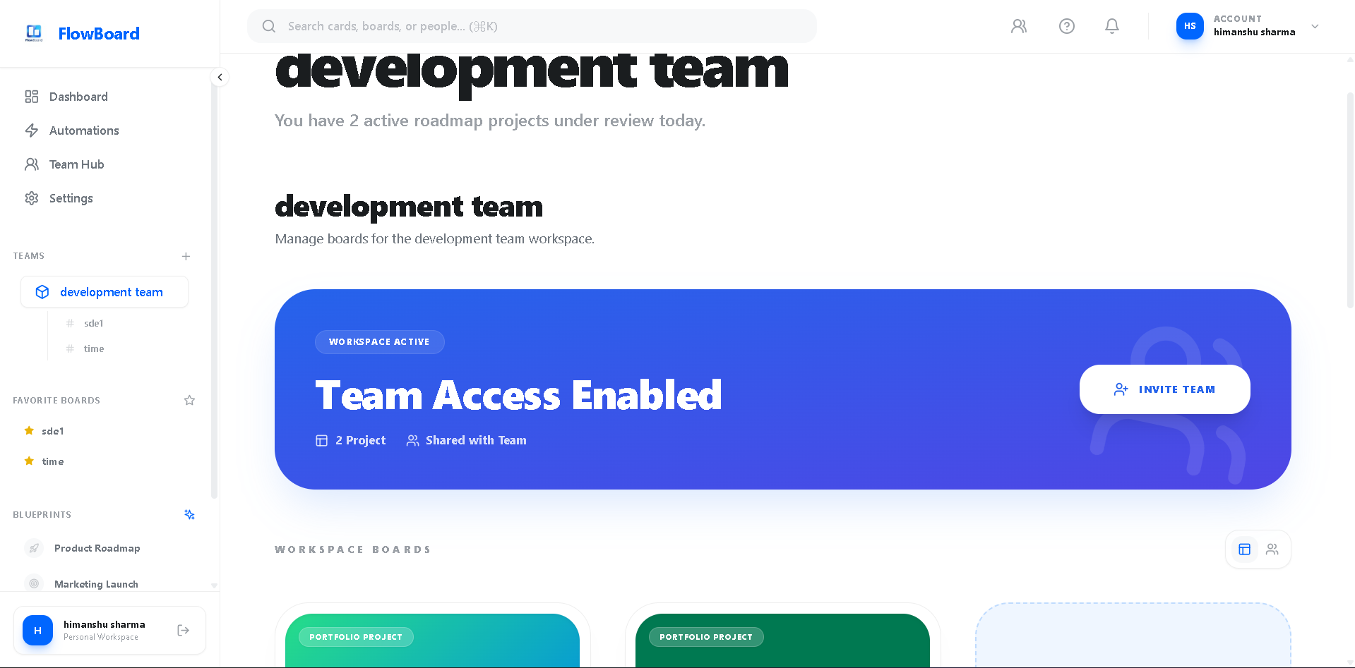 FlowBoard gallery image