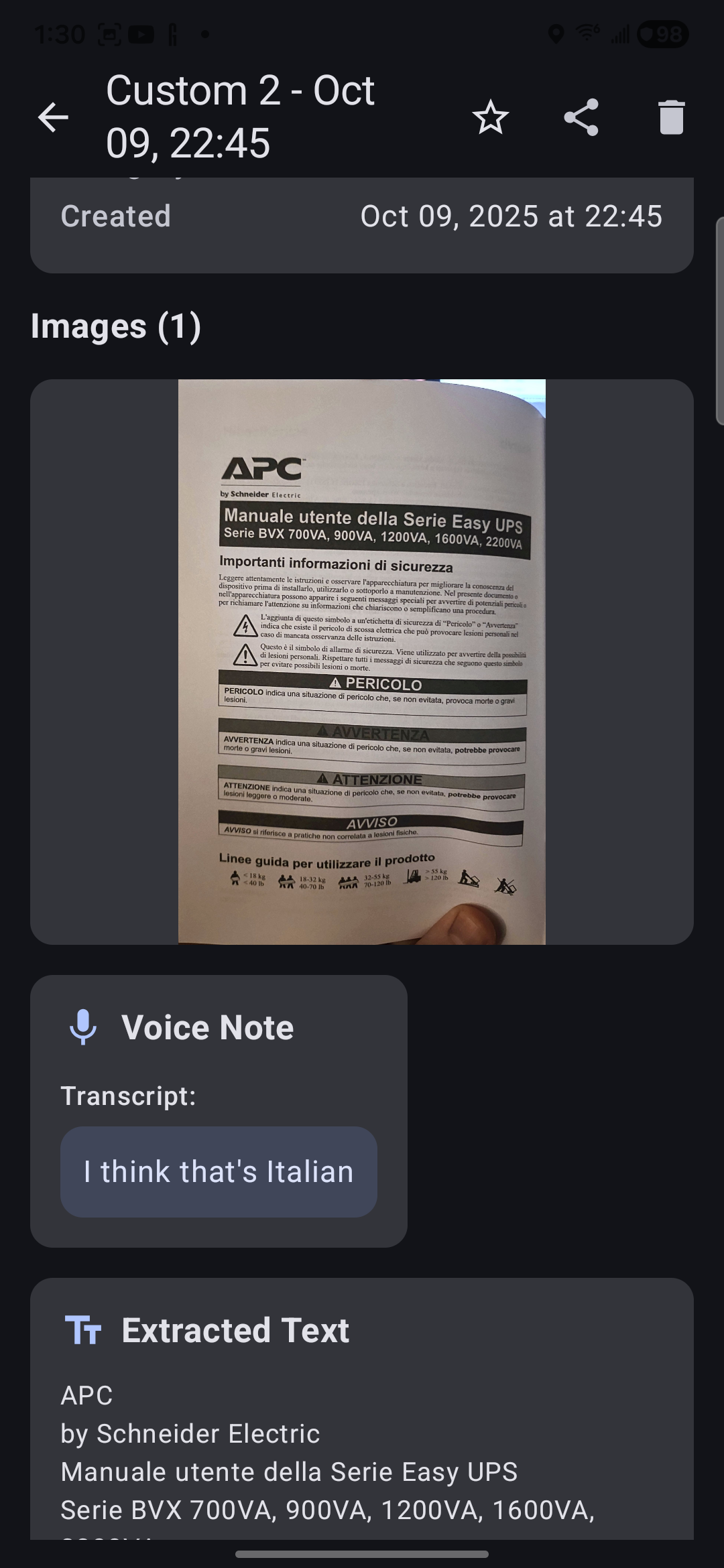 QuickCapture - Scan & Speak - Screenshot 2 showing product features and functionality
