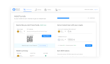 Bank of Hodlers, Asset-backed Lending gallery image