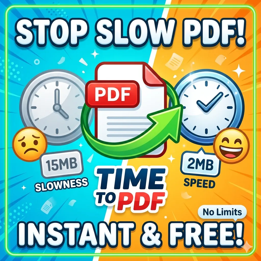 Time to PDF — Free Online PDF Tools