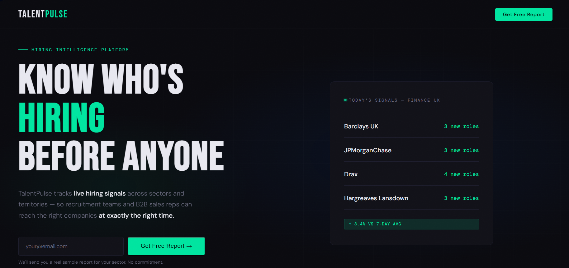 TalentPulse — Hiring Intelligence gallery image