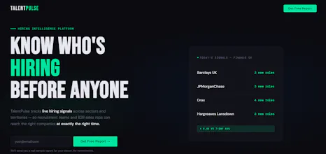 TalentPulse — Hiring Intelligence gallery image