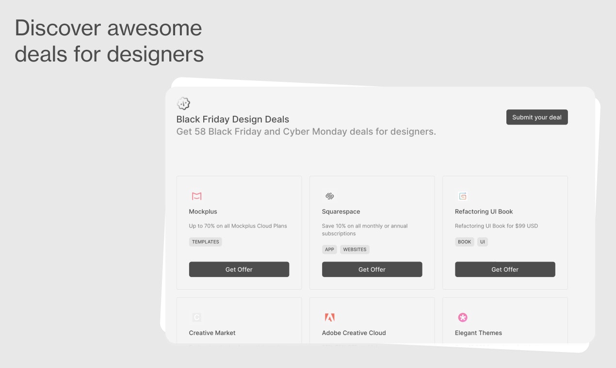 Black Friday Design Deals gallery image