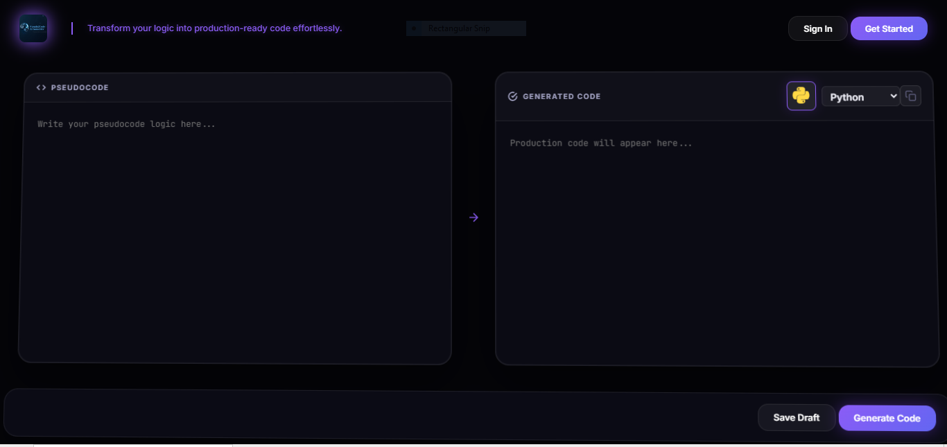 Pseudo2Code AI