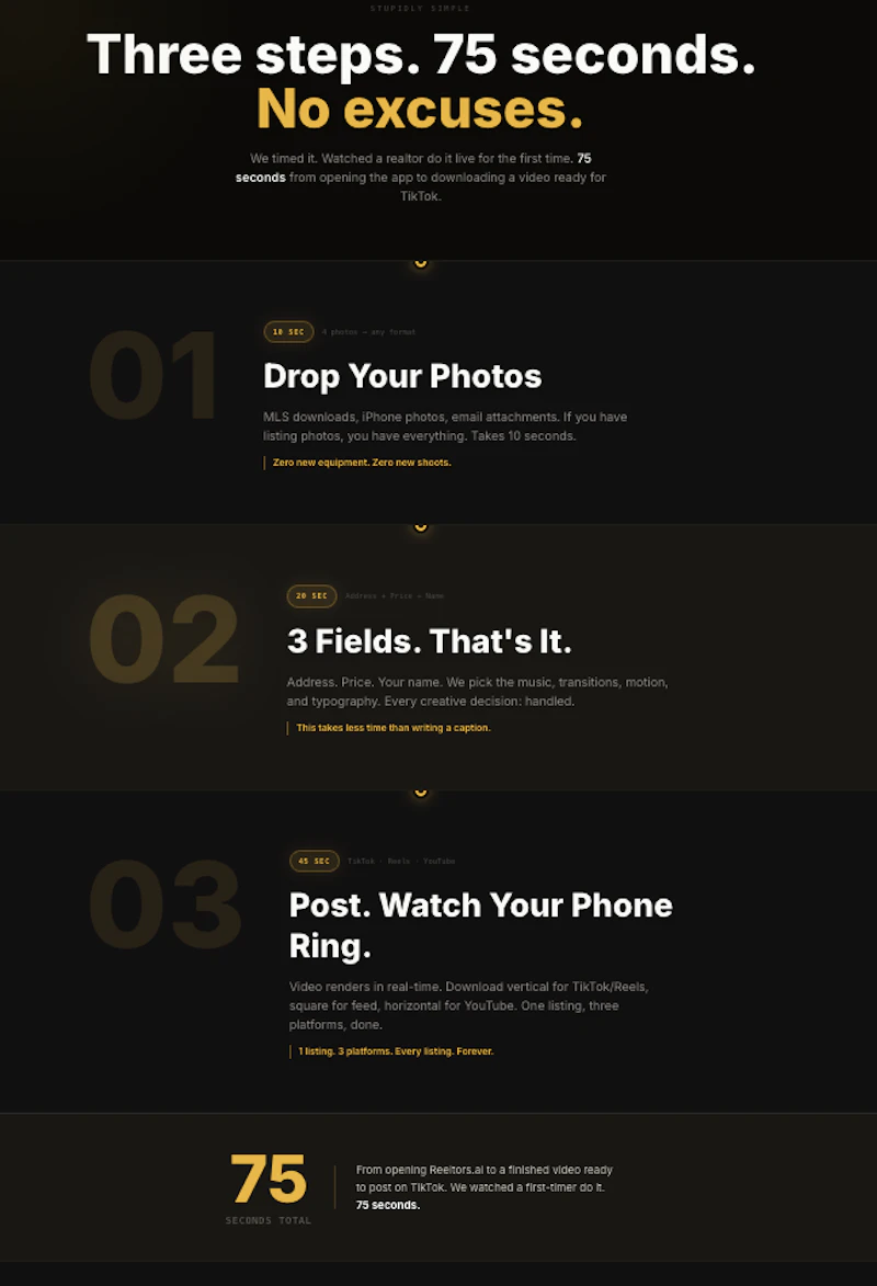 Reeltors.ai screenshot 2