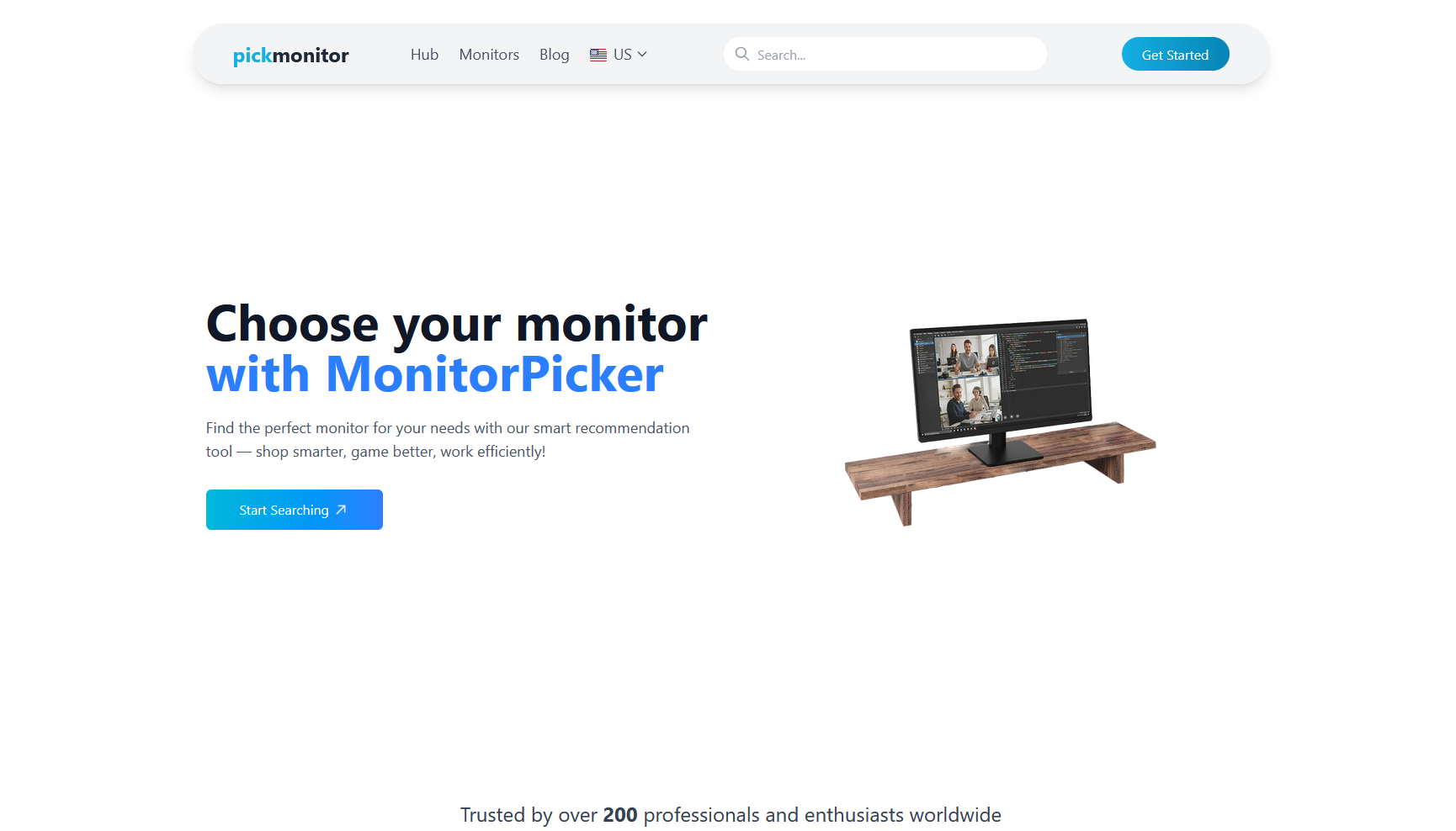 Choose your Monitor with MonitorPicker