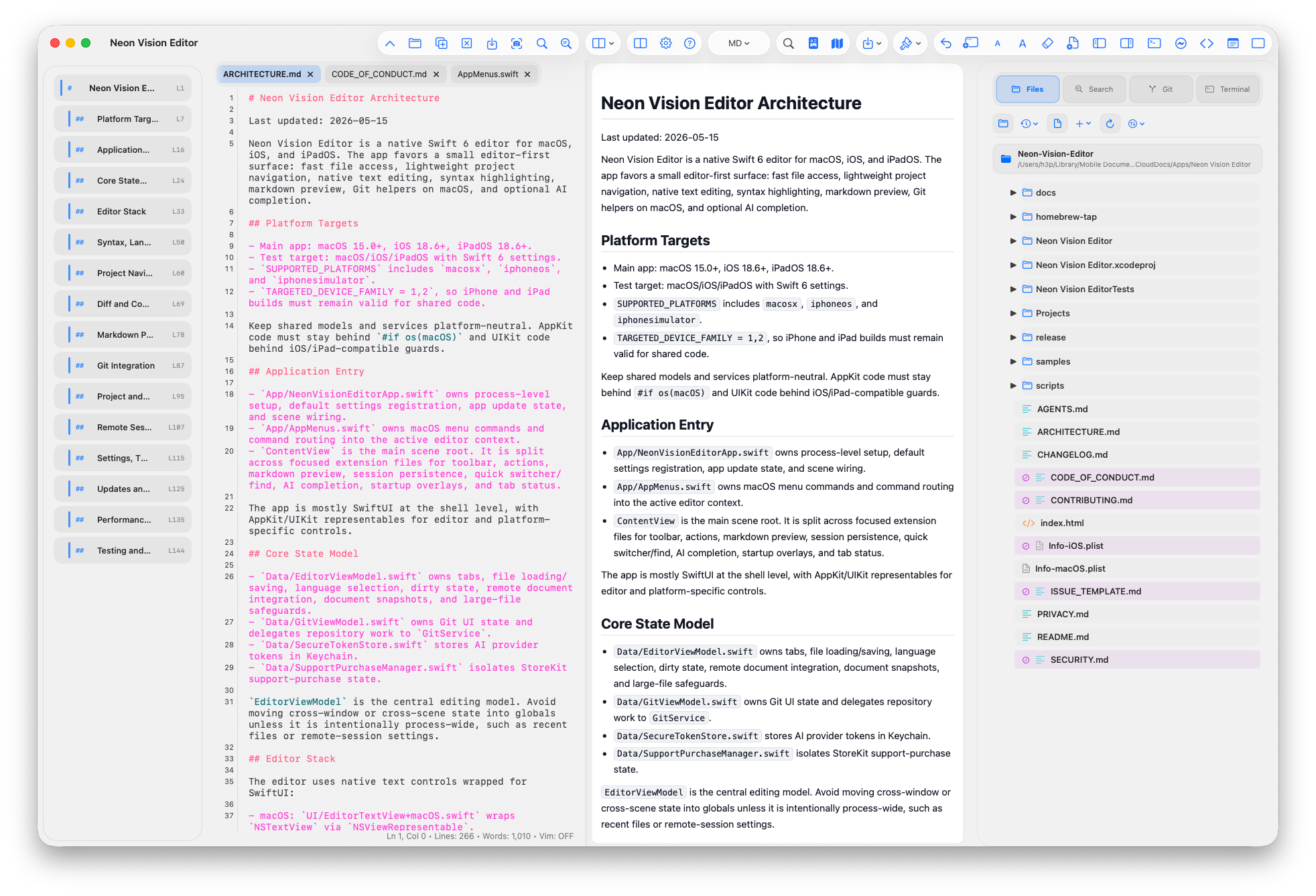 Neon Vision Editor gallery image