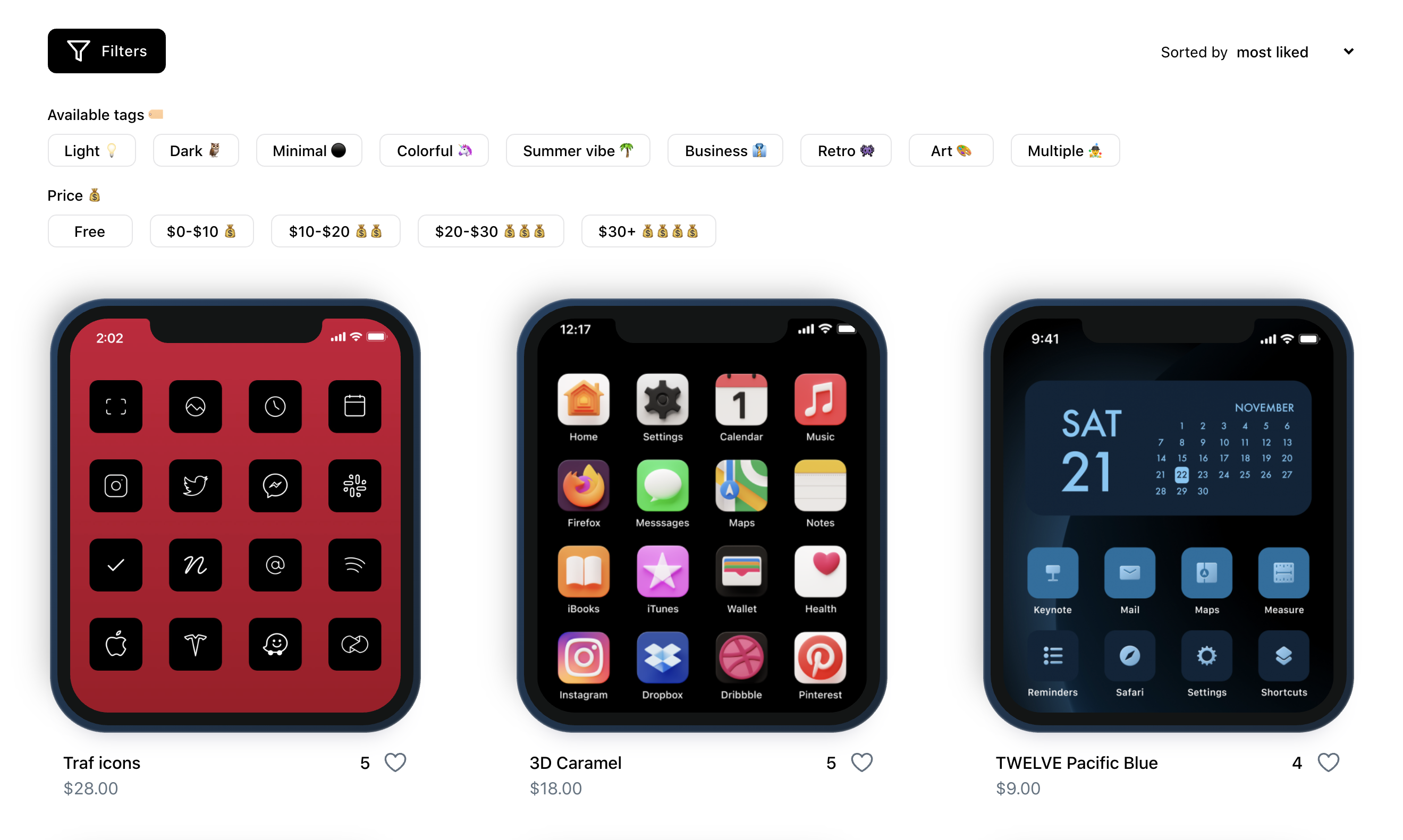 iconOS gallery image