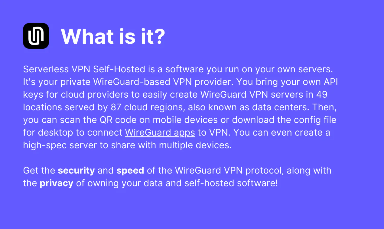 Serverless VPN for Lifetime gallery image